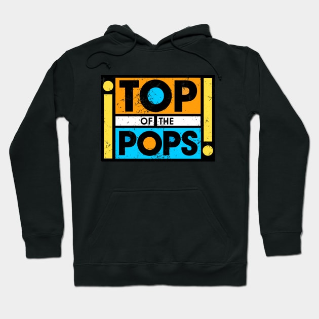 Top of The Pops Hoodie by The Lisa Arts